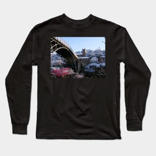 Ironbridge over The River Severn Long Sleeve T-Shirt